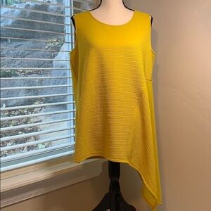 Alfani gold sleeveless dress tank OX